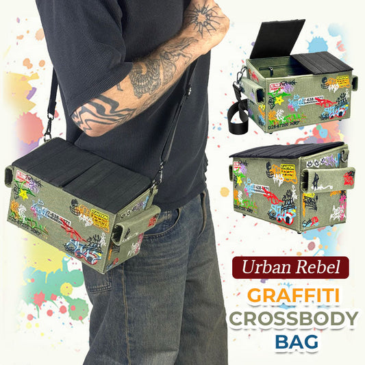 Street Fashion Graffiti Crossbody Bag