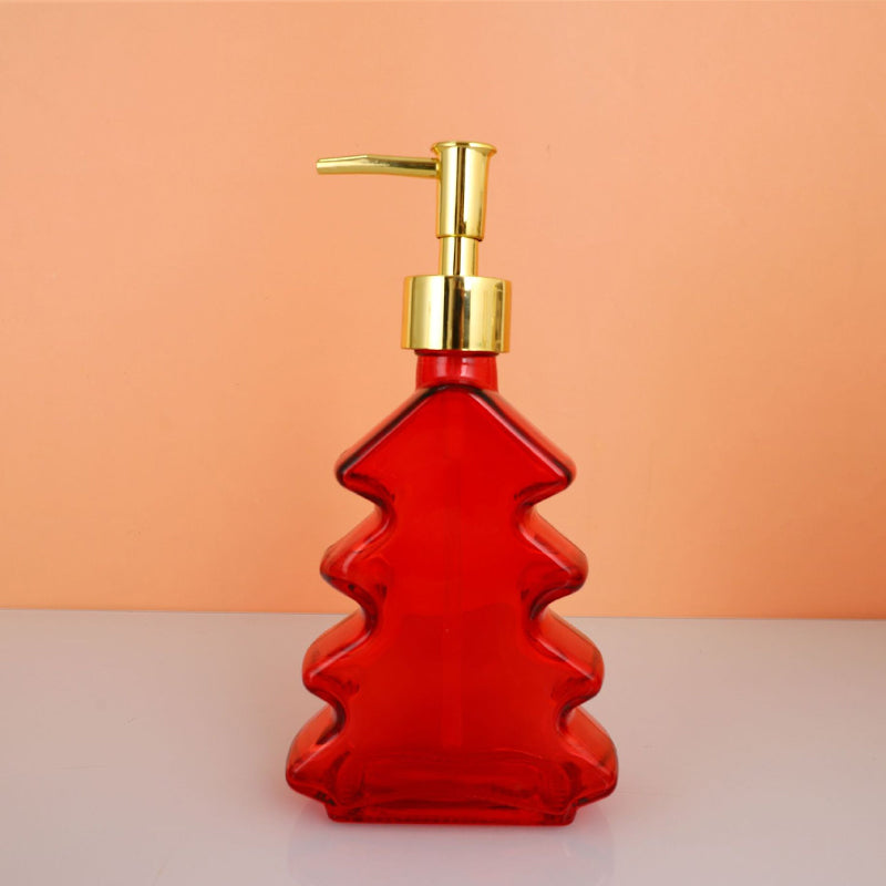 🎄 Christmas Tree Glass Soap Dispenser